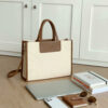 Work Tote for Women – Elegant Canvas Material with Roomy Interior for 2025 Lifestyle Needs