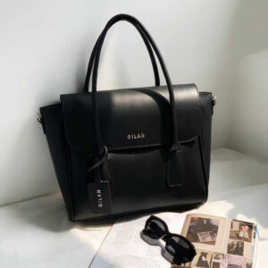 Women's Structured Tote Bag – Minimalist Design with Premium PU Leather, Ideal for Work & Everyday Use